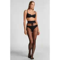 Hunkemoller Panty 15 Denier Second Skin Zwart Dames | Maat: M