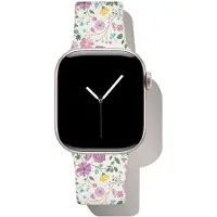 IDEAL OF SWEDEN Digitaal horloge 'Apple Watch 38/40/41/42 Small' spar / lavendel / rosa / wit