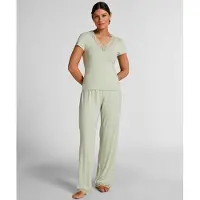 Hunkemoller Pyjama 'Nana' pastelgroen