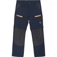 Color Kids - Kid's Pants Stretch Zip Off - Trekkingbroek 104, blauw