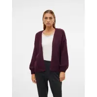 Vero Moda Gebreid vest 'VMMaybe' purper