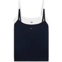 Tommy Hilfiger Top 'ESSENTIAL' navy / wit