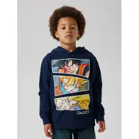 Name it Sweatshirt 'NKMJIL Dragon' navy / opaal / geel / donkeroranje