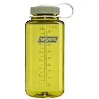 Nalgene - Wide Mouth Bottle - drinkfles - waterfles - 1000ml - BPA free - SUSTAIN - Endive w/Oil NIEUW