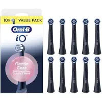 Oral-B iO Series Gentle Care opzetborstels - zwart - 10 stuks Opzetborsteltjes