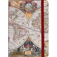 Peter Pauper Press 2027 Old World Weekly Planner (16 Months, Sept 2026 to Dec 2027)