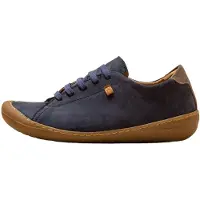 El naturalista Pleasant Ocean Pawikan marine Pleasant Ocean lederen schoenen (38), Leer, Blauw, Plat, Veters, Casual 2577011NF005_0B0