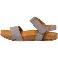 El naturalista Leren sandalen N5790 Balance grijsblauw (46), Leer, Plat, 1 tot 3 cm, Klittenband, Casual 257901250005_0B0
