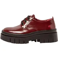 Art Dames Lederen schoenen 1952 Amberes bordeaux (40), Leer, Plat, 1 tot 3 cm, Veters, Casual 119521467003_008
