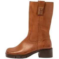 Art Dames Leren laarzen 1286 Warschau bruin (42), Leer, 3 tot 5 cm, Ritssluiting, Casual 112861123003_023