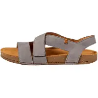 El naturalista Leren sandalen N5799 Balans blauw grijs (46), Leer, 1 tot 3 cm, Klittenband, Casual 257991150005_0B0