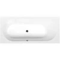 Polysan Astra B rechthoekig bad 165x75x48cm, wit