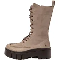 Art Dames Leren laarzen 1768 Leeds grijs (42), Leer, 3 tot 5 cm, Ritssluiting, Casual 1176812EW003_039