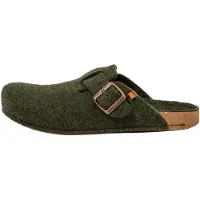 El naturalista Klompen Na70 Wol groen (38), Plat, Geen, Casual 2NA7011FE005_0G3