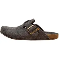El naturalista Slippers Na70 zwart (44), Stof, Plat, Geen, Homewear 2NA701101005_001