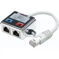 Intellinet Serie - Ethernet Adapter - RJ45x2 - Vrouwelijke Connector - Afgeschermd