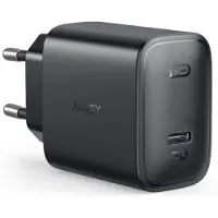 Aukey 18 Watt USB-C Thuis Oplader Zwart