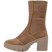 Art Dames Laarzen leer 1659 Sofia taupe (39), 5 tot 8 cm, Ritssluiting, Casual 116591220003_020