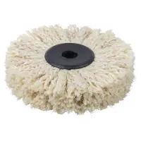 Wolfcraft Sisalkoordborstel | Boring 10mm | Ø85 x 20mm | 1 stuk - 2098000