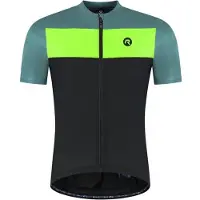 Rogelli Core Block Fietsshirt Heren - Korte Mouwen - Zwart - 5XL