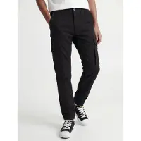Jack & Jones Junior Broek 'JNRPau JJFlake' zwart