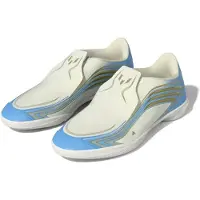 Adidas F50 Messi League Laceless IN El Ultimo Tango - Wit/Semiblauwe uitbarsting/Icey Blue Kids