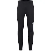 Rogelli Core Heren Lange Hardloopbroek - Achterzak met Rits - Zwart/Fluor