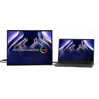 Asus ZenScreen Fold MQ17QH LCD-monitor Energielabel D (A - G) 43.9 cm (17.3 inch) 2560 x 1920 Pixel 4:3 0.2 ms Hoofdtelefoonaansluiting OLED
