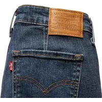 Levi's Jeans '712 Slim Welt Pocket' donkerblauw