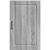 vidaXL Wandkast PORTO, grijs Sonoma, 50 x 31 x 80 cm, houtvezel