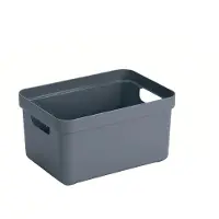 Sunware - Sigma home opbergbox 5L donkerblauw - 25,2 x 17,5 x 12,2 cm