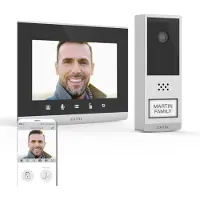 Avidsen Wave 2 draadloze Wi-Fi intercom met camera + 7 inch scherm