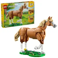 LEGO Noble Horse Construction Game Goud Kinderen