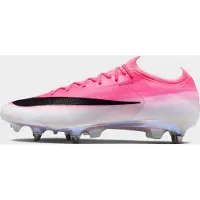 Nike Mercurial Vapor 17 Elite IJzeren-Nop Voetbalschoenen (SG) Felroze Wit Zwart