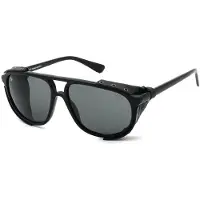 Lozza Zonnebril - - SL4416 - Glanzend zwart (Zwart) - Acetaat - Aviator 58/15/145