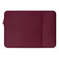 Tech-Protect Neopreen beschermhoes voor 14 inch laptop - bordeauxrood