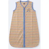 Woody - slaapzak - geel gestreept - tijger - 70 cm - 261-10-SLN-S/905