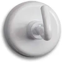 MAUL Magneet met haak 25mm draagkracht 3kg wit