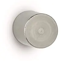 MAUL Neodymium staafmagneet , houdkracht 19 kg, 2 stuks, 25 x H 35 mm, stalen behuizing, licht zilver