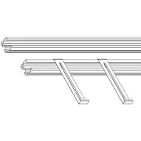 Daikin Montageprofielrail, FIX MP200 voor Solaris vlakcollector H26P, 162068