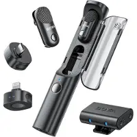 Boya Magic 02 voor Usb C, Lightning & 3,5mm