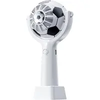 VHV - Handventilator - USB oplaadbare voetbal ventilator met 3 standen - 360° verstelbaar voor thuis, reis en kantoor - Wereldkampioenschapsthema