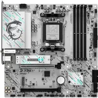 MSI B840M GAMING PLUS WIFI6E AM5 mATX MB Moederbord Socket AMD AM5 Vormfactor ATX Moederbord chipset AMD B840