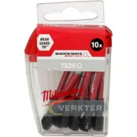 Milwaukee Shockwave Impact Duty schroefbits CD Tic Tac TX20 x 50 mm - 10 stuks - 4932430877
