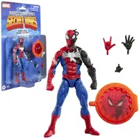 Marvel Legends Series Secret Wars Spider-Man (Alien Costume), Comics Collectible 6 Inch Action Figure