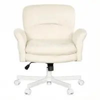 HAUSS SPOLE Draaibare Eetkamerstoel Met 360 Graden Draaifunctie En Ergonomische Zitting Voor Eetkamer, Woonkamer En Slaapkamer In Beige