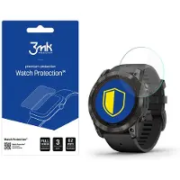 3mk Protection FlexibelGlas Horloge Garmin Fenix 7X Pro Solar Szkło Hybrydowe, Sporthorloge + Smartwatch-accessoires, Transparant