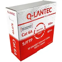 Q-LANTEC Serie - Professionele Netwerkkabel - 100m - S/FTP - Kat. 6A
