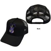 Metallica - Kirk Purple Ouija Guitar Snapback Pet - Zwart