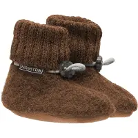 Bergstein Cozy Baby Unisex Sloffen - Brown